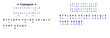 © Irina - Cryptogram puzzle with letters and hidden message in blue ink