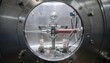 © DigitalSpace - Medium shot showing a highvoltage probe tested inside a vacuum chamber emphasizing advanced insulation assessment under controlled lowpressure conditions.