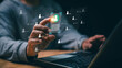 © krungchingpixs - Digital identity management concept. User profile verification, global customer database, access authentication, account validation, secure onboarding and modern identity governance technology.