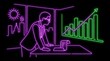 © Nurzaini - Businessman reviewing successful growth charts and reports