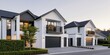 © Khawla - Modern Suburban Homes at Golden Hour