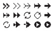 © VANU - Pixelated arrow and symbol icons vector collection computer cursor navigation interface elements.