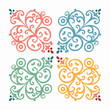 © Andhi - Colorful Swirl Ornaments