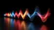 © Oulaphone - Voice commerce growth trend visualized with sound wave symbols, representing the rise of voice-activated shopping and digital audio technology in business and retail.