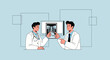 © Biana - Doctors Discussing Chest X-Ray Scan Results Together