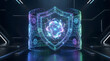 © Firdaus - Zero Trust Cybersecurity Shield Protecting Quantum Data Core