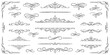© GraphixEra - Luxury calligraphic text dividers and ornate frame corners decoration set