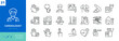 © Takoyaki Icons - Simple Set of Cardiologist Related Vector Line Icons. Contains such Icons as Stethoscope, ECG Monitor, Defibrillator, Echocardiogram, Cardiac Surgery and more. Editable Stroke. Vector Illustration.