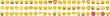 © Vivid Pixel Studio. - Emoji face icon collection features cheerful expressive reactions in colorful cartoon style. Fun vector emoticons represent moods communication and digital interaction. Playful graphics suit messaging