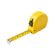 © MSharif - Measuring tape extended on transparent background, nobody