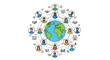 © Mahmud - Diverse people connect around the globe.