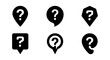 © KALA - Question Mark Icons Set, Inquiry Symbols, Uncertainty Icons, Problem Solving Icons, Vector Graphics