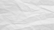 © Kwangmoozaa - Abstract white crumpled and creased recycle paper texture background
