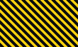 © creativeKawsar - Yellow and black striped bold lines seamless pattern background. Repeated diagonal stripe lines backgrounds barrier or hazard Warning texture for safety caution border