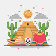 © ganisaifudinsyah - Mexican Culture and Heritage Illustration