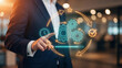 © NK - Process automation concept optimizing business workflow through interconnected gears continuous improvement cycle time management and quality control for productivity and operational success