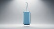© Warno - Modern blue device with handle on white background product display concept