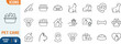 © Mehedi - Veterinary pet health animal care icons. dog icon set, cat icon set, bone icon set