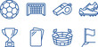 © TanjibAhmed - Collection of flat design sports and leisure icons set on white background