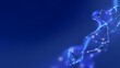 © PRIMPROW - Abstract Digital Background with Flowing Light and Glowing Dots