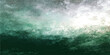 © Zìyóu - Abstract emerald green watercolor background, moody forest landscape texture, artistic teal and white wash vector, atmospheric nature backdrop