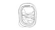 © Ahmad - Airplane window seat view outside 1.