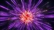 © RagaShop - Abstract purple light streaks radiating from a glowing red center.