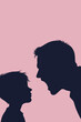© Snezana - Inner Child and Parent Conflict, Trauma and Therapy Concept Illustration
