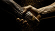 © PabloPalazzo - Hands holding each other, union, solidarity, help, equality and humanity concept