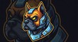 © Vidya Rahmandari - Cybernetic dog mascot
