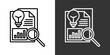 © Adiba - Insight Black And White Icon Set Collection Pack Vector Illustration