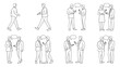 © Stock Image Paradise - People interacting with 2D CAD Vector graphics in business settings