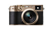 © Johnson - Gold and black digital camera with lens, isolated on transparent background