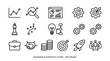 © santoso - Business Icons Set Vector Illustration.