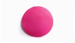 © Jermain - Blank Pink Round Adhesive Paper Sticker Label Isolated On White Background