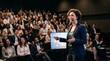 © Olya Ivanova - group of business people in conference room , coach, trainer, training, lecture, speech, education,  photo, businesswoman, photo,