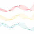 © hepy - Abstract Wavy Lines in Pastel Colors