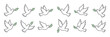 © David - Doves flying with olive branches in their beaks, symbolizing peace and hope, vector illustration