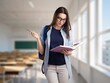 © BillionPhotos.com - Happy young student in class room