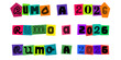 © velikiyzayats - Rumo a 2026, design de colagem com letras recortadas, conceito de planejamento futuro, metas e objetivos para o ano novo, estilo tipografia criativa para cartazes e redes sociais