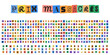 © velikiyzayats - PRIX MASSACRES lettres style lettre de rancon decoupees dans des magazines pour design graphique et typographie creative