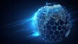 © artbot - Digital globe with futuristic connections