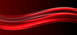 © ellyson - Abstract Red Flow Wave Vector Background