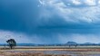 © jjbqdesignstudio - Clear Moment Between Storm Cells Over Open Landscape