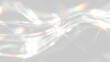 © Olhapng - Abstract rainbow gradient overlay with glowing aurora beams, crystal lens flare and soft spectrum blur on transparent background for futuristic elegant vector design artwork