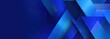 © pedot - Abstract geometric blue background with sharp angles and gradients