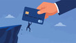 © Creative Sky - Financial Inequality and Credit Card Debt Illustration