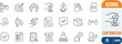 © Sifat Shop - Business checkmark confirmation line icons. clipboard icon set, stamp icon set, target icon set