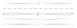 © Irina - Design elements set: vintage dividing lines for text, website, black, PNG available, vector.