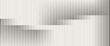 © Atti - Vertical black lines on white background forming wave-like interference pattern. Abstract visualization of oscillation, amplitude, and modulation. vector eps 10